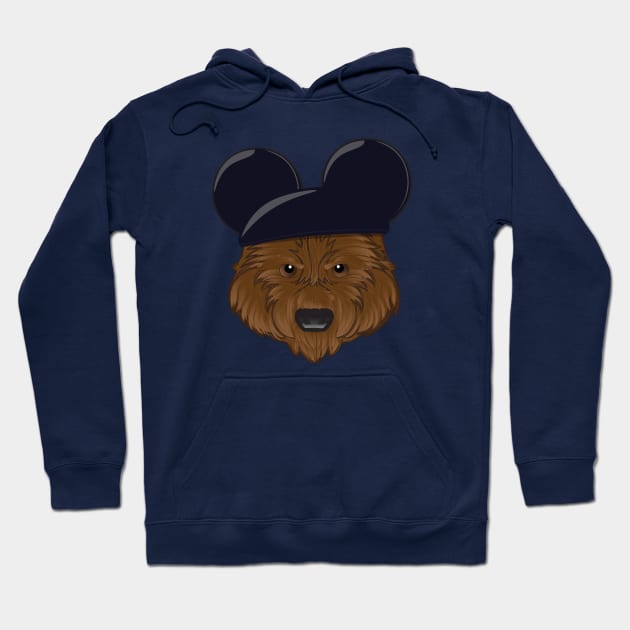 Woofin at the Magic Kingdom Hoodie by OsoDLUX